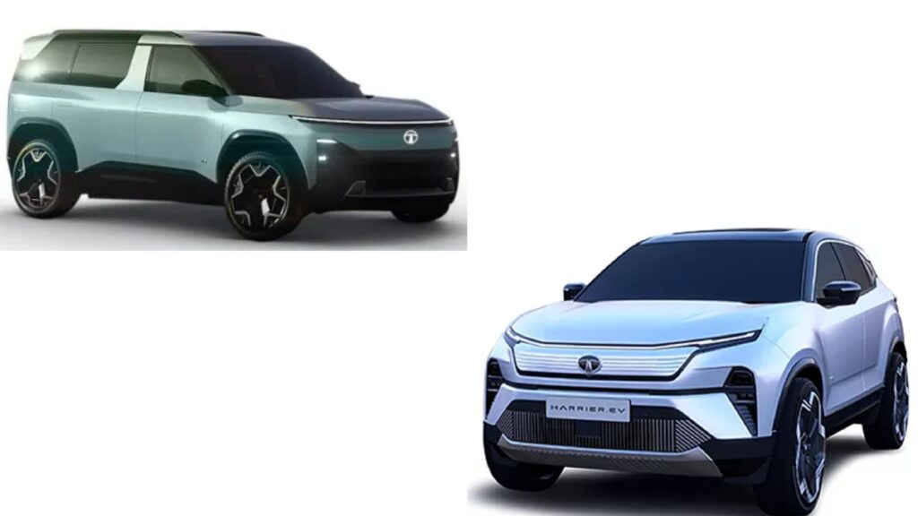 Tata Harrier EV vs Tata Sierra EV features